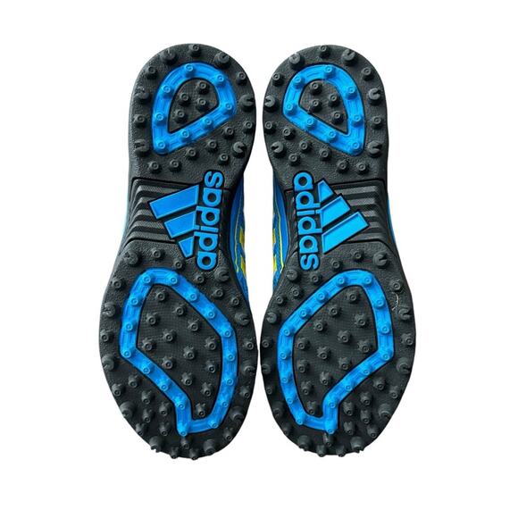 Adidas SRS.3 Blue Yellow Unisex Field Hockey Shoe M6.5 W8 NWT - Picture 5 of 9